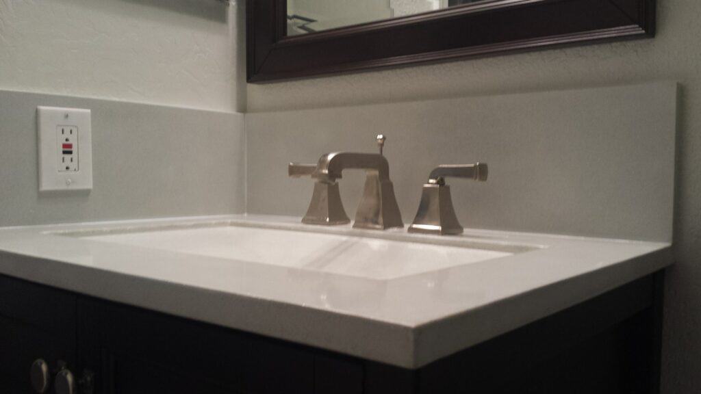 bathroom sink remodel